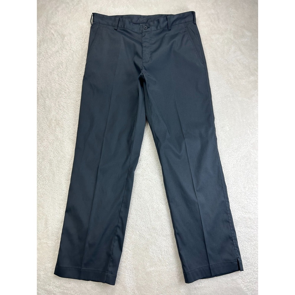 Nike Golf Dri Fit Performance Pants Mens 34x30 Black Regular Fit Straight Leg